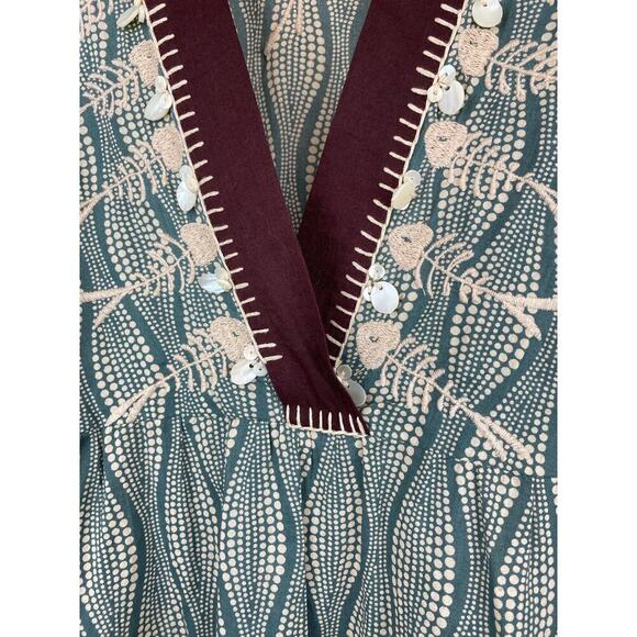 Anthropologie Hoss Intropia Women's 6 Sleeveless Embellished Tank Dress - Picture 3 of 12